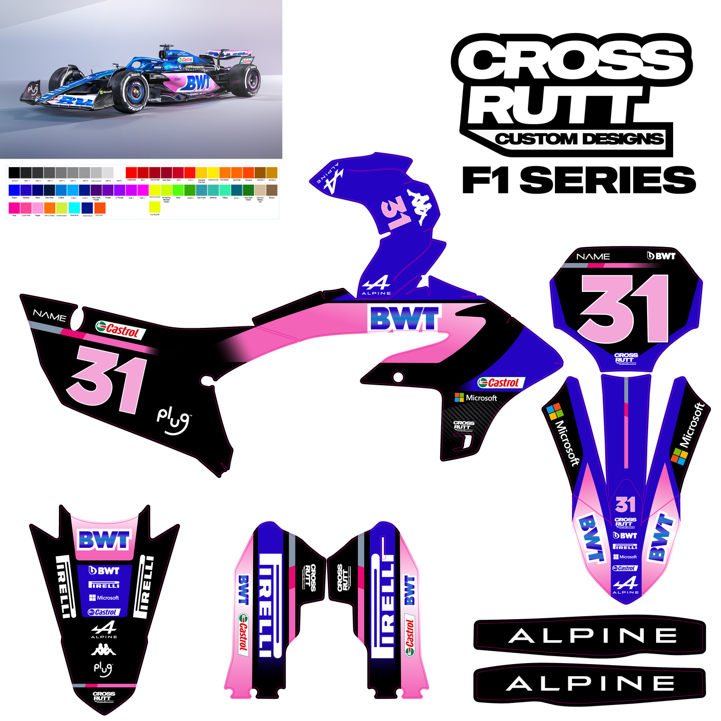 F1 Series Yamaha