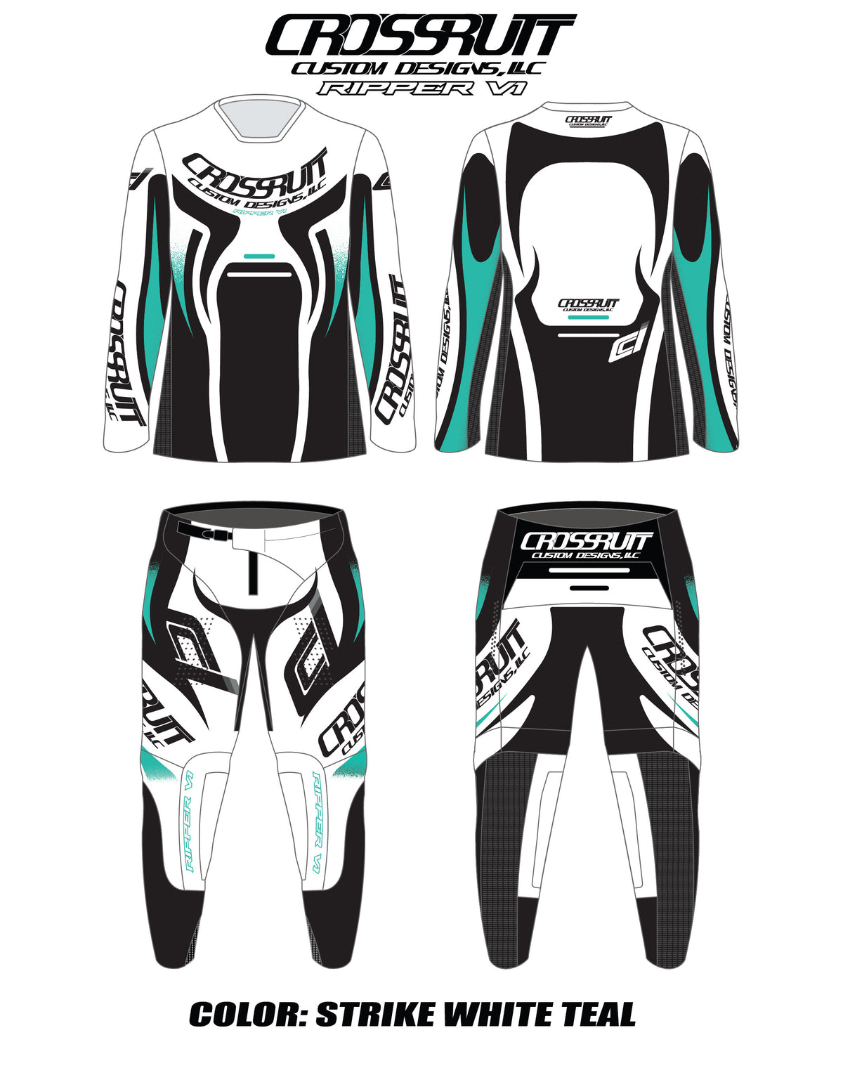 CROSSRUTT RACEWEAR DIV // Ripper V1 // Adult (all Colors)