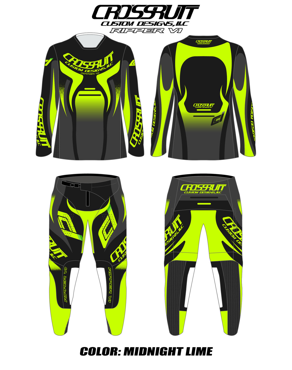 CROSSRUTT RACEWEAR DIV // Ripper V1 // Adult (all Colors)