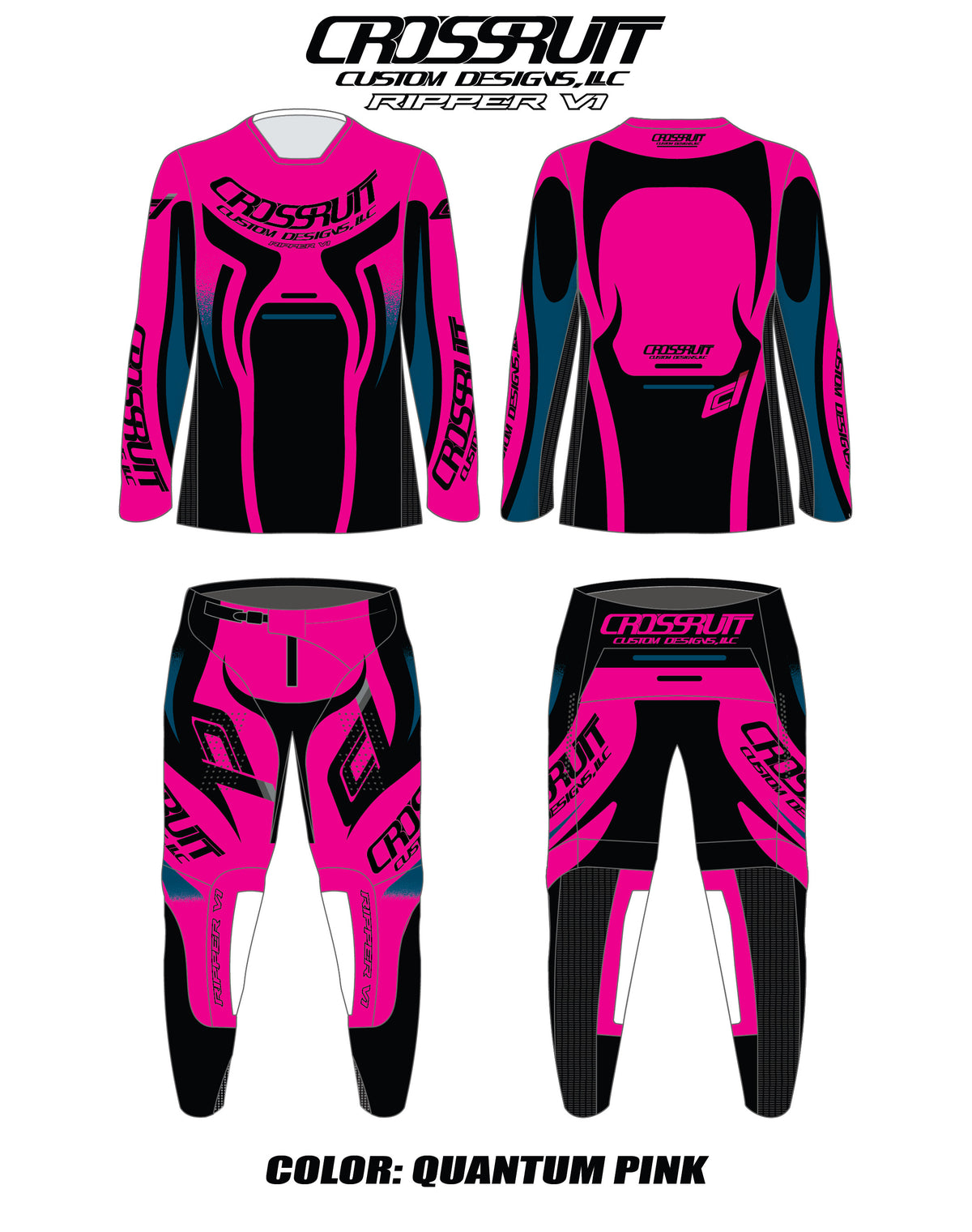 CROSSRUTT RACEWEAR DIV // Ripper V1 // YOUTH (all Colors)