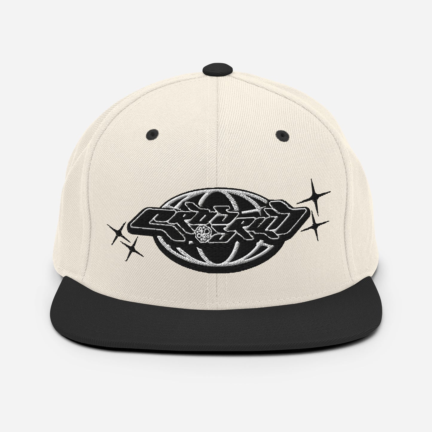 stars globe snapback