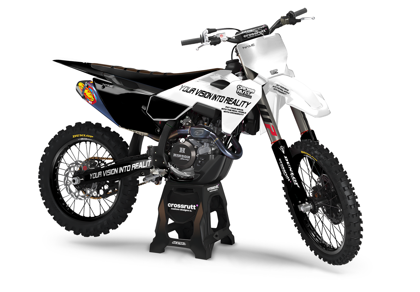 full custom moto graphics