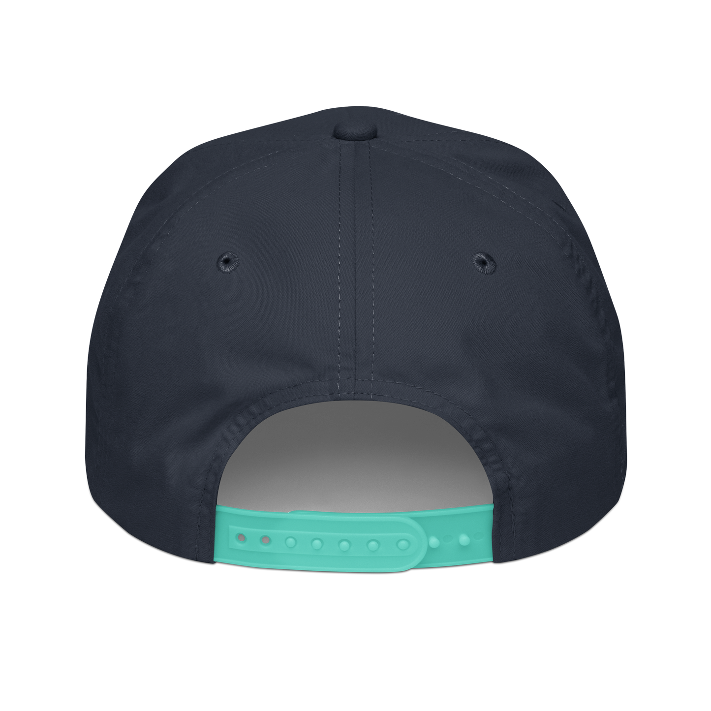 flaming golfer teal/navy hat